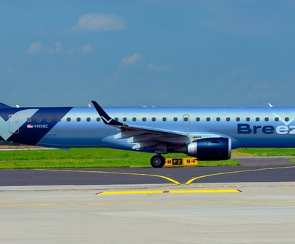 Design von Breeze Airways: Widersetzt sich dem Weiß-Trend.