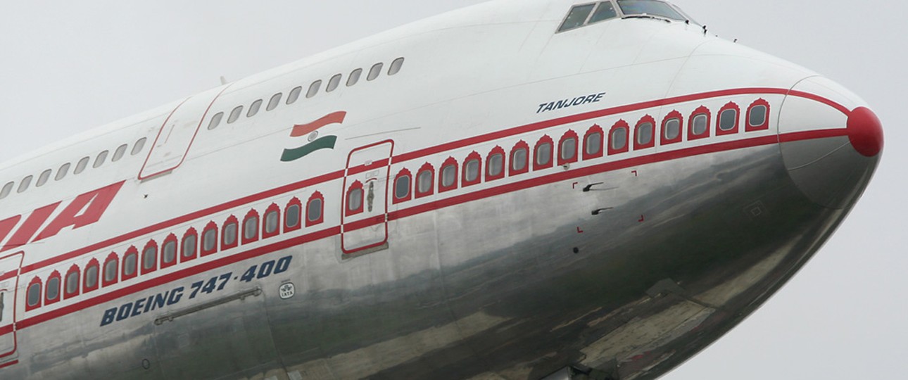 Boeing 747-400 von Airt India: Ende einer Ära.