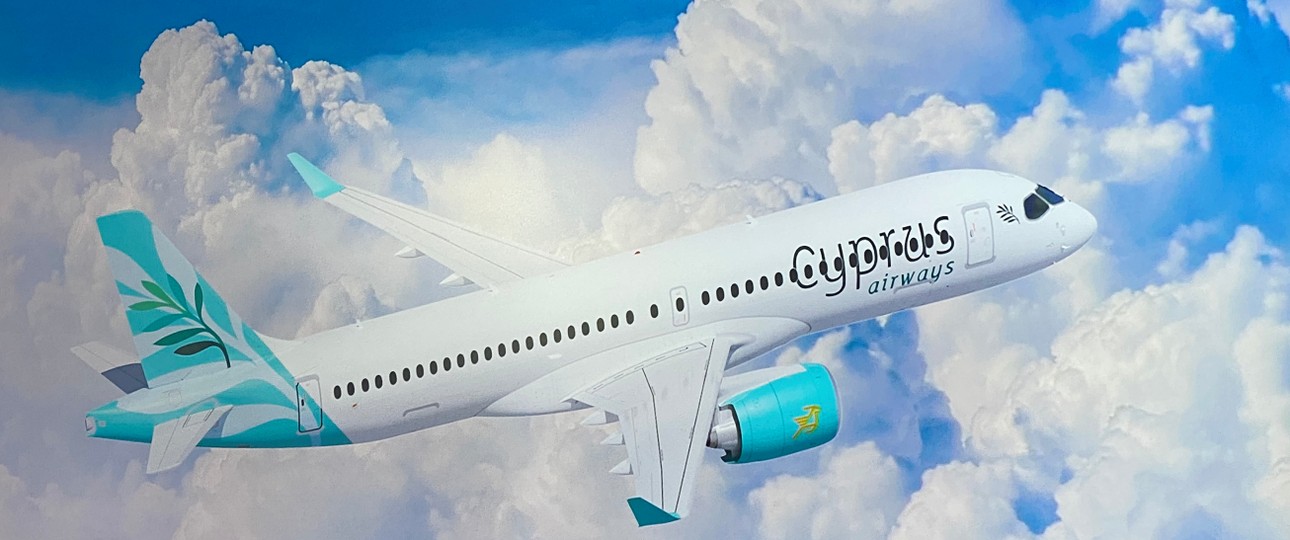 Airbus A220-300 von Cyprus Airways: Insgesamt sollen zwölf kommen.