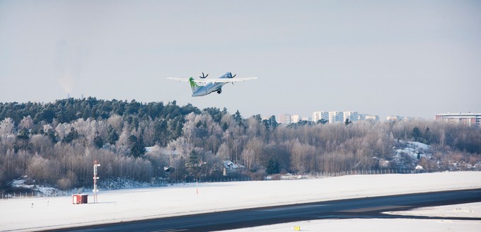 2019 zählte Bromma 2,3 Millionen Passagiere.