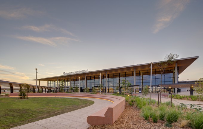 western sydney airport terminal fertig  Terminal Arrivals External1 Credit-Brett Boardman