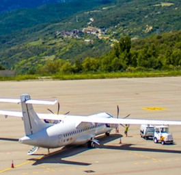 Flughafen Andorra-La Seu d’Urgell: Verbindungen in europäische Städet als Ziel.