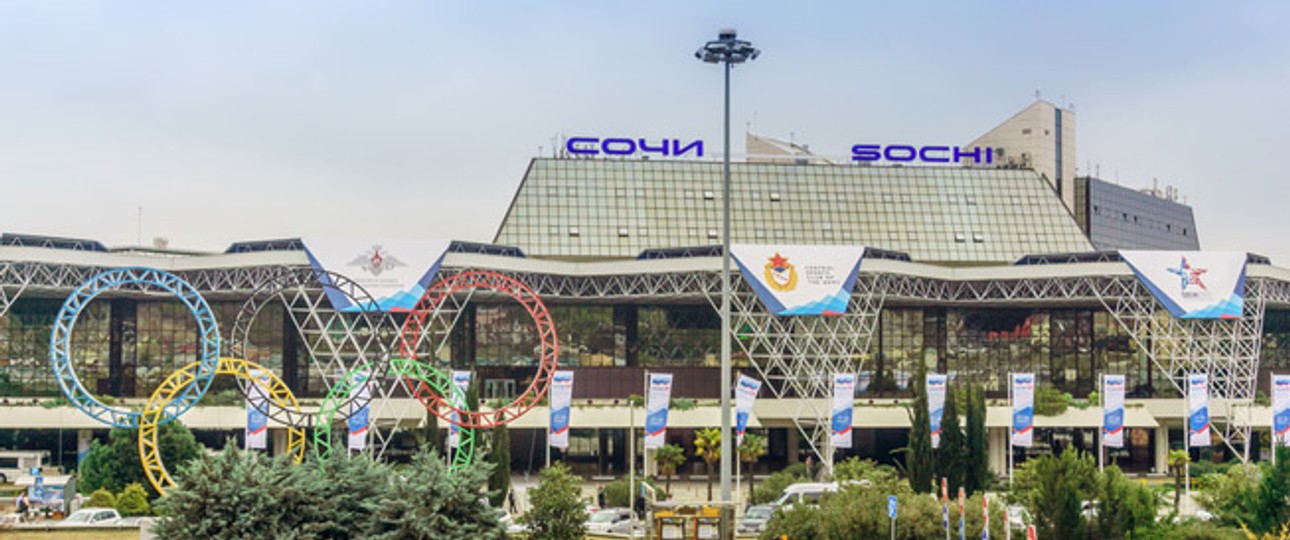 Der Flughafen Sochi (AER) in Russland ist der Branchenprimus in Europa.