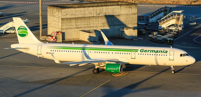 Die Schweizer Germania Flug inspirierte sich vom Berg und nahm «Eiger»