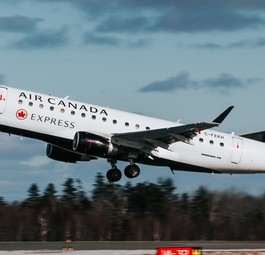 Embraer E175 von Air Canada Jazz: Unangenehme Begegnung in New York.