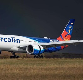 Airbus A330-900 von Aircalin: Die Fluggesellschaft will wieder nach Paris.