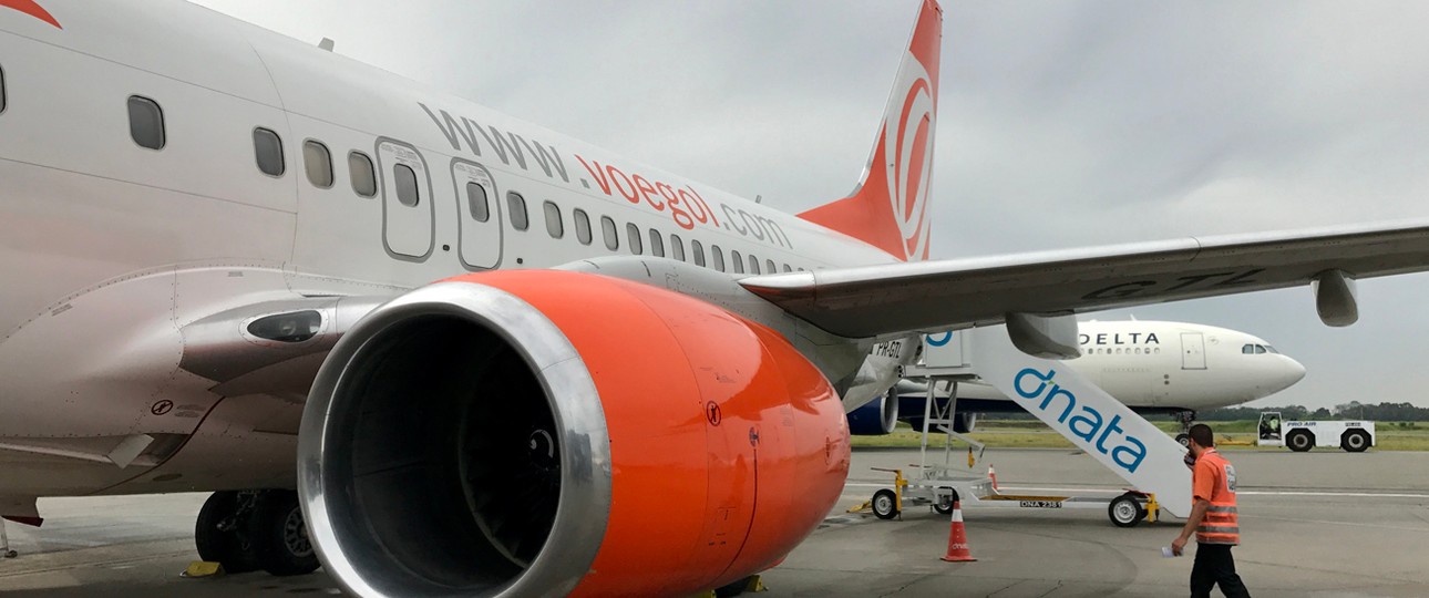 Boeing 737 von Gol: Airline muss für Make-up zahlen.