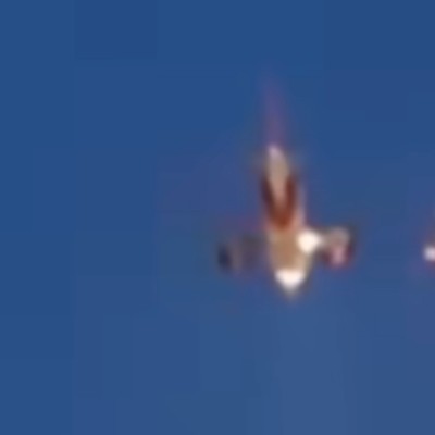 Feuerwerk und Flugzeug: Keine gute Kombination. 