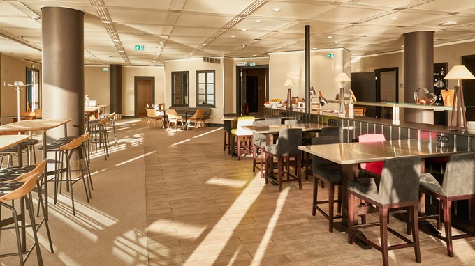 Die neue Lounge von Lufthansa war ursprünglich eine von Fraport.