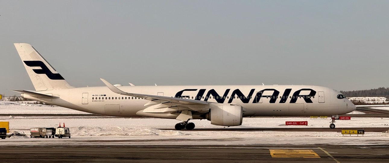 Airbus A350 von Finnair: Vorerst keine Nahost-Flüge.