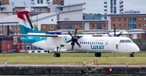 Dash 8 von Luxair: Im Winter wenig in der Luft.