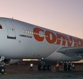 Airbus A340-200 von Conviasa: Die Airline aus Venezuela bekommt demnächst einen A340-300.