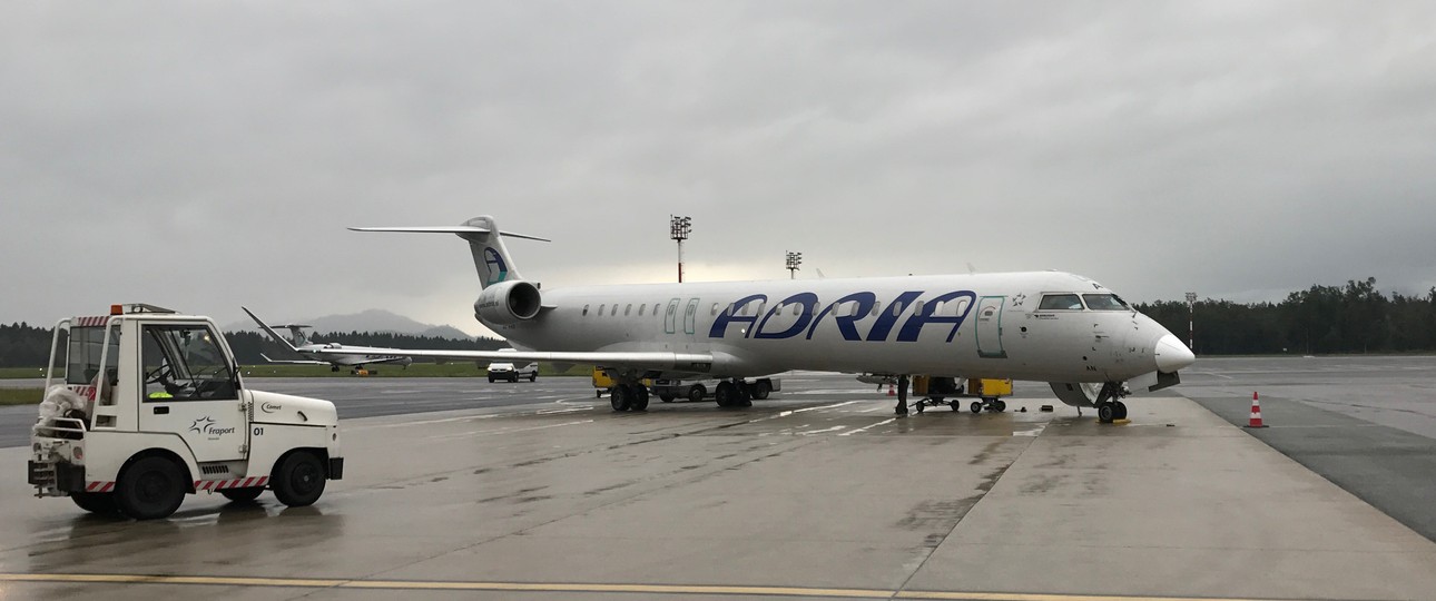 Einstiger Flieger von Adria Airways: Insolvenz seit Herbst 2019.