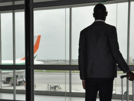 Flughafen Abidjan: Probleme mit Korruption.