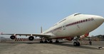 Air Indias Boeing 747, die einst als VT-EVA flog: Nun verabschiedet.