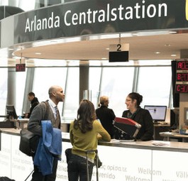 Flughafen Stockholm Arlanda: Die Passagierzahlen dürften nach der Steuer sinken.