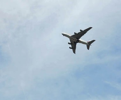 Airbus A380 im Anflug auf London Heathrow: Die Fluglinie erlebte schon bessere Zeiten.