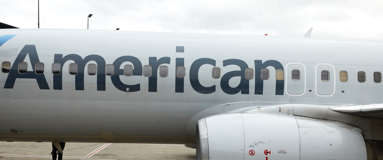 Flieger von American Airlines: Der Junge musste einen neuen Flug buchen.