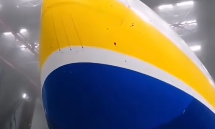 Auch Antonov An-124 in Hostomel beschädigt