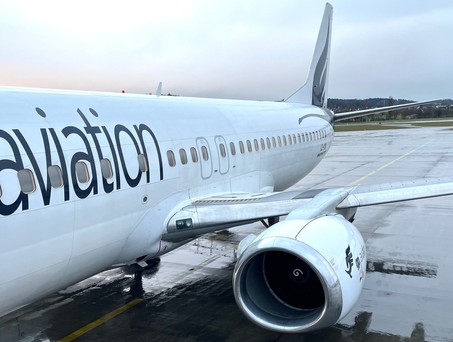 Boeing 737 von GP Aviation: Der Chef der Airline wurde verhaftet.