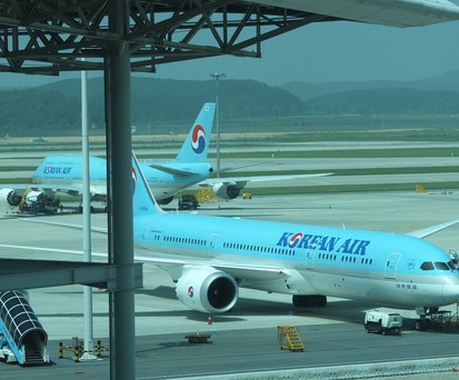 Flieger von Korean Air in Seoul: Wie kam die Patrone ins Flugzeug?