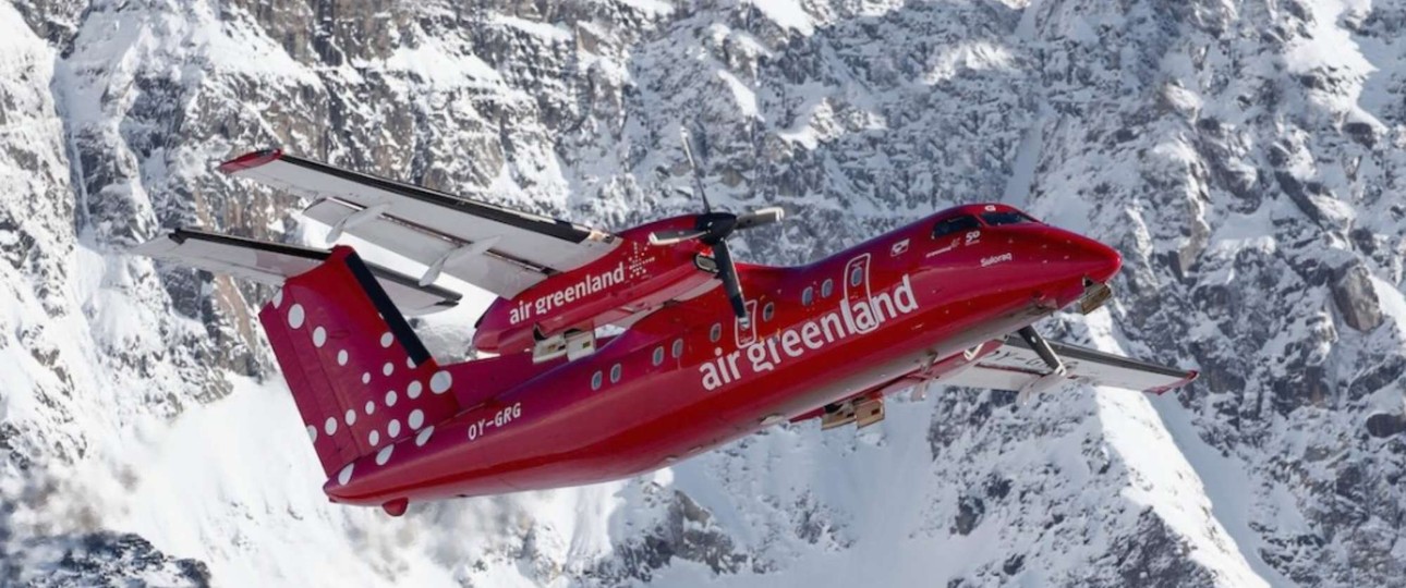 De Havilland Dash 8-200 von Air Greenland: Neue Flüge zwischen Nuuk und Iqaluit.