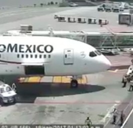 Erdbeben lässt Dreamliner hüpfen