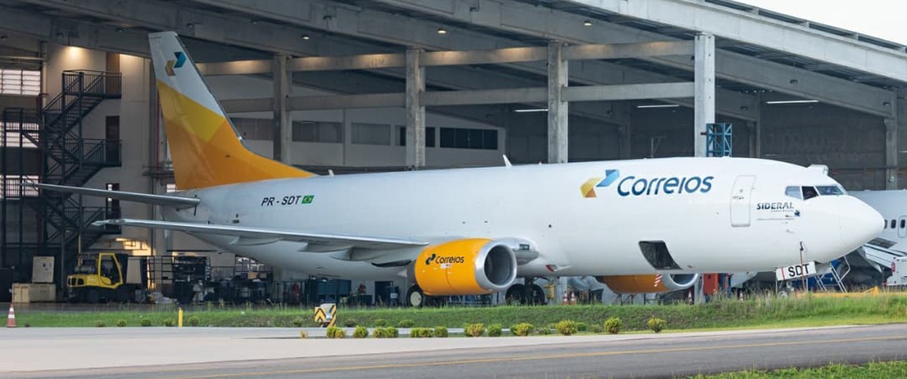 Die Boeing 737 der brasilianischen Post: Wachsen im Expressfracht-Geschäft.