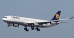 Airbus A340-300 von Lufthansa: Ein solches Flugzeug macht Probleme.