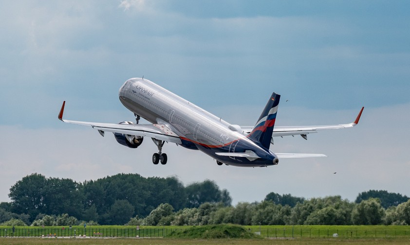 Aeroflot-A321 Neo (hier noch bei Flugtests bei Airbus): Nicht zurück zum Leasinggeber.