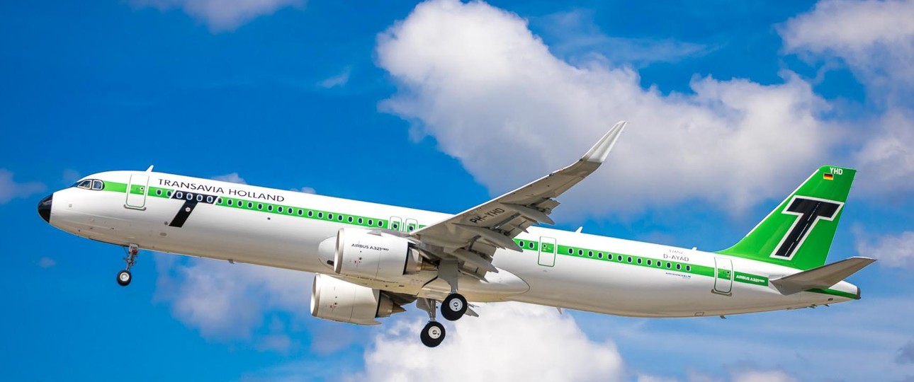 Airbus A321 Neo im Retro-Look: Transavia wird 60 Jahre alt.