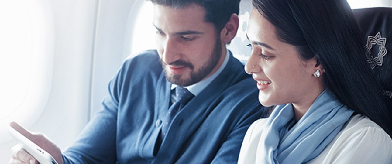 Passagiere von Vistara: Die Airline positioniert sich hoch.