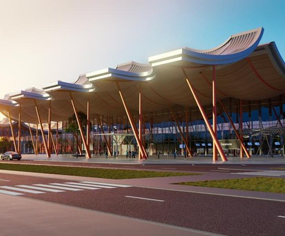 Vlora International Airport: So soll er nach dem Bau aussehen.