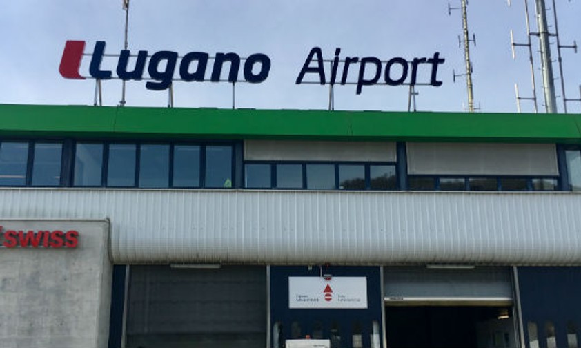 Flughafen Lugano: Derzeit ohne Verbindung nach Genf.