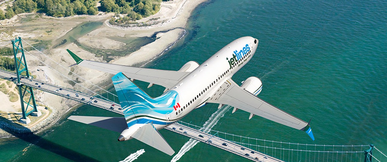 Boeing 737 Max 7 in den Farben von Jetlines: Die Fluglinie hat keinen Gebrauch mehr für die Maschinen.