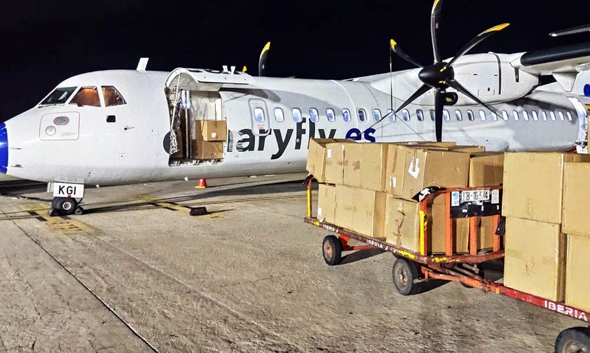 ATR 72-500 von Canaryfly: Die kanarische Fluglinie betreibt den Turboprop bisher nur als Passagierflieger.
