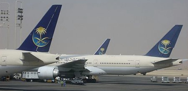 Saudia - Saudi Arabian Airlines landet auf dem 7. Platz. Die Fluglinie erreichte eine Pünktlichkeit auf 89,4 Prozent.