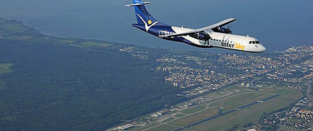 ATR 72-600 von Intersky: Bald im Verbund mit City Jet?