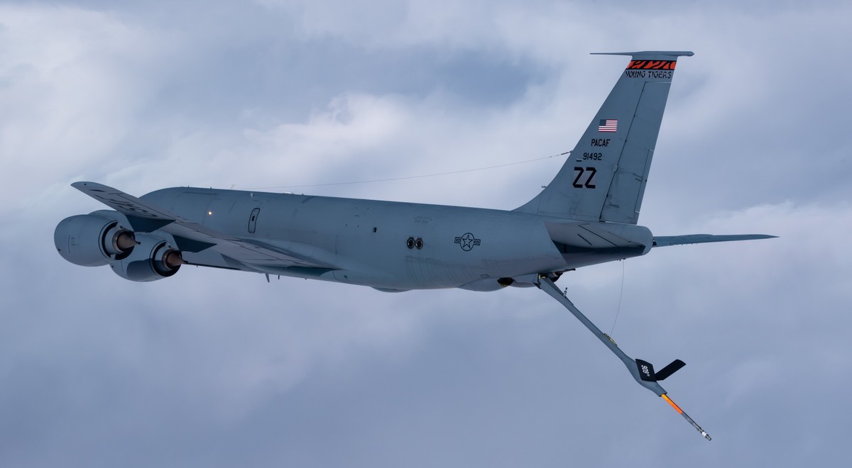 Boeing KC-135 Stratotanker: Über dem Irak abgestürzt.