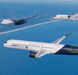 Airbus-Konzeptflieger für CO2-freies Fliegen: Schon 2027 sollen Testflüge starten.