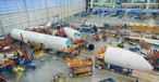 Dreamliner-Produktion: Bald weniger zu tun.