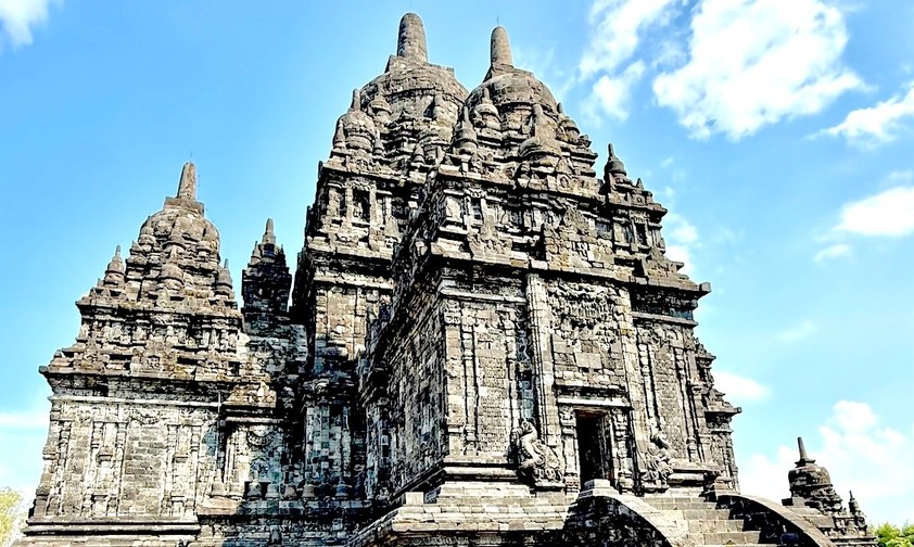Candi Sewu beim Prambanan Java