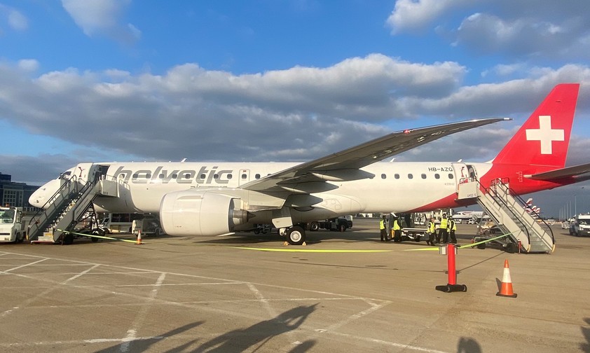 Embraer E190-E2 in London City: Premiere.