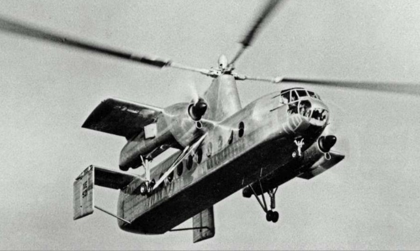 Der Prototyp der Rotodyne von 1959.