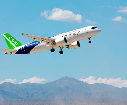 Comac C919: Der Hersteller zählt bisher mehr als 1000 Bestellungen.