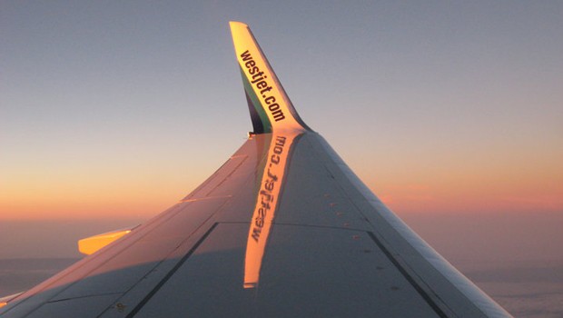 Tragfläche eines Fliegers von Westjet: Bald eine Schwestergesellschaft?