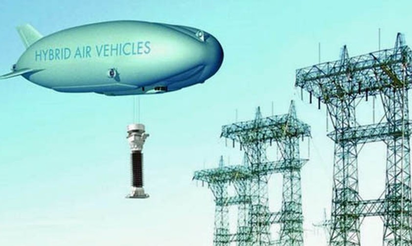 Airlander: Das Fluggerät kann lange fliegen und viel tragen.