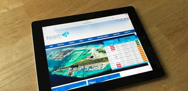 Tablet: Darf am Male Airport nicht mehr an Bord von Flügen ins Vereinigte Königreich.