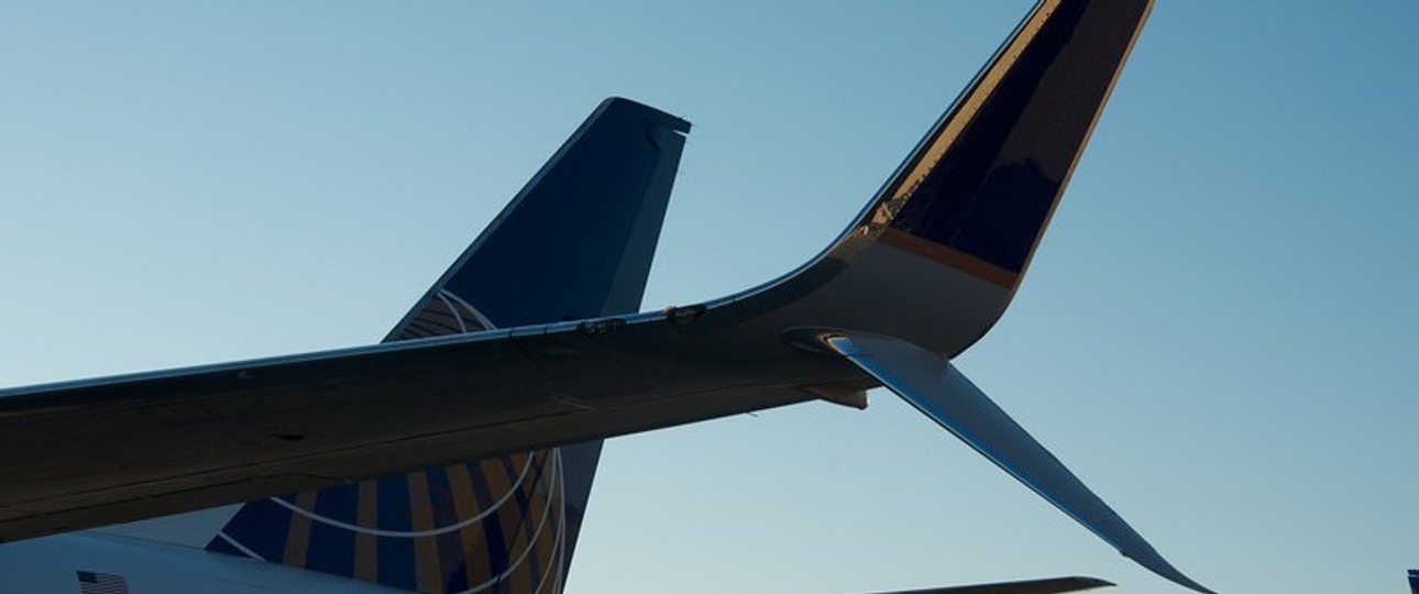 United-Winglet: Die Airline hatte Ende Juni große Probleme.