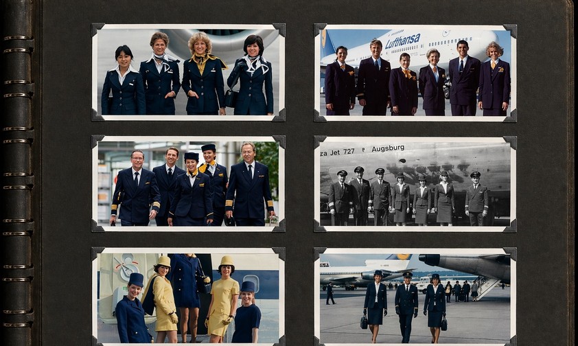 Das Uniform-Familienalbum von Lufthansa: Welche Periode fanden Sie am stylischsten?